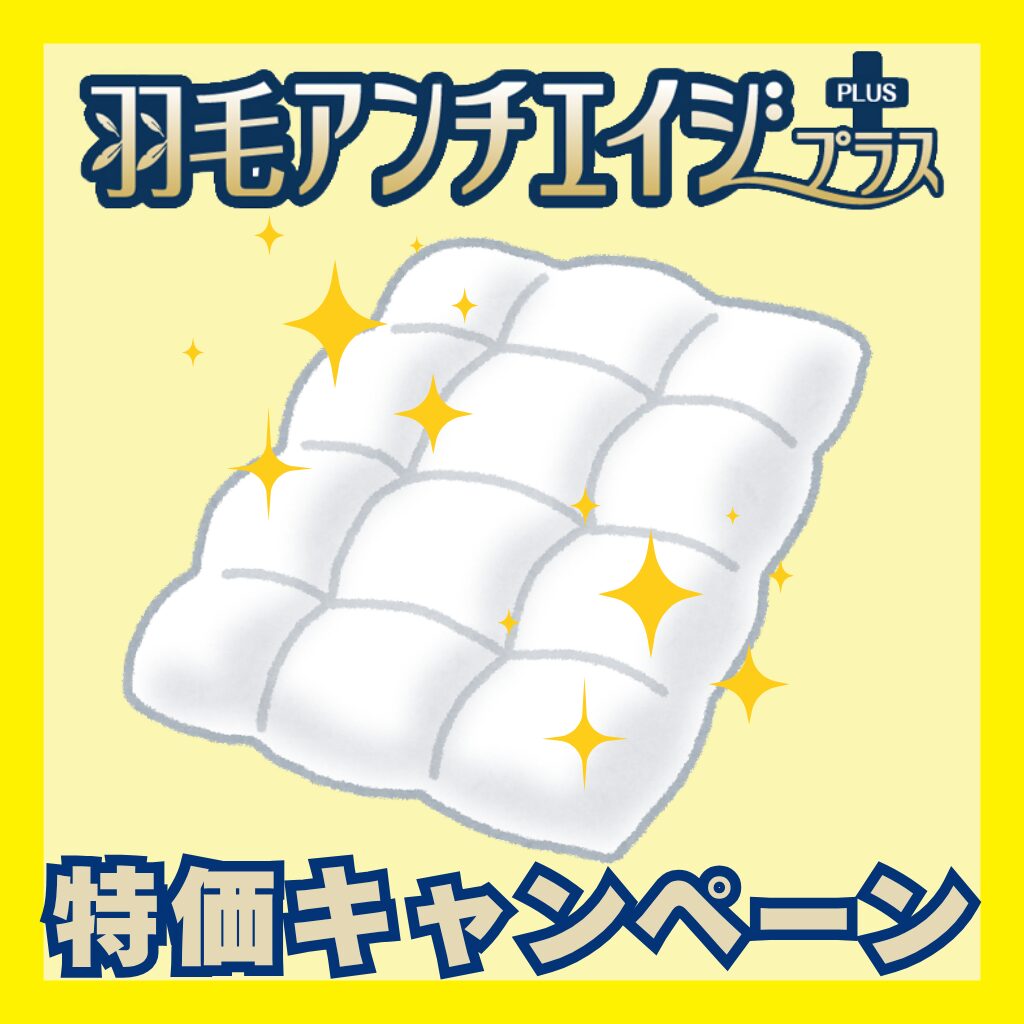 【特典付き】羽毛布団のアンチエイジ